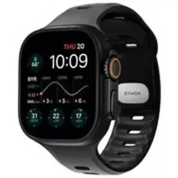 NOMAD Tempo Band, skirtas Apple Watch 49mm, juodas