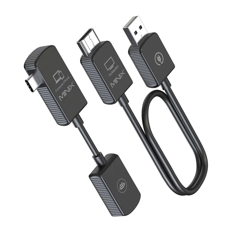 MINIX NEO-C1 belaidis USB-C į HDMI vaizdo siųstuvas