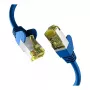 EFB-Elektronik RJ45 Patch Cable Cat.6A S/FTP LSZH Draka UC900 TM31 Blue 0.15m