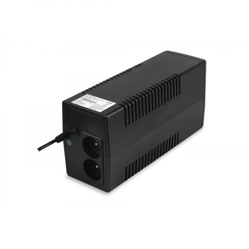 VOLT POLSKA PICO 600VA 360W UPS Nepertraukiamo maitinimo šaltinis Line-Interactive 2x Schuko