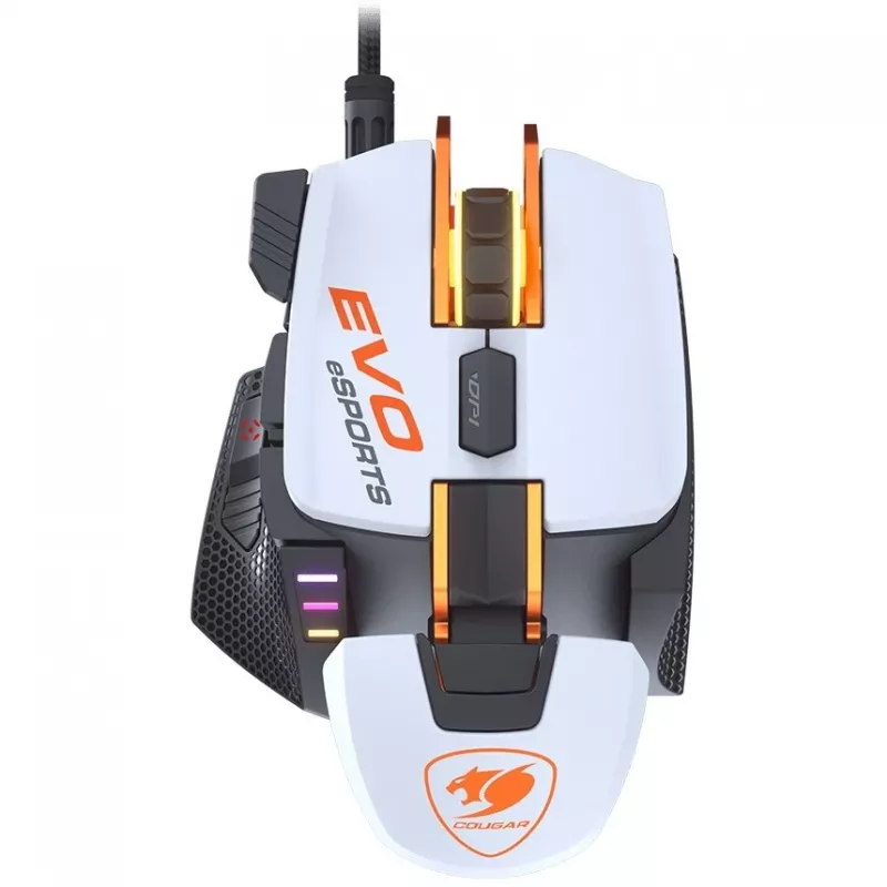 COUGAR 700M EVO eSports Gaming Mouse, Optical, RGB Backlight, White