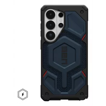 URBAN ARMOR GEAR UAG Monarch Pro Dėklas su Magnetiniu Moduliu, skirtas Samsung Galaxy S26 Ultra (Kevlar Mallard Blue)