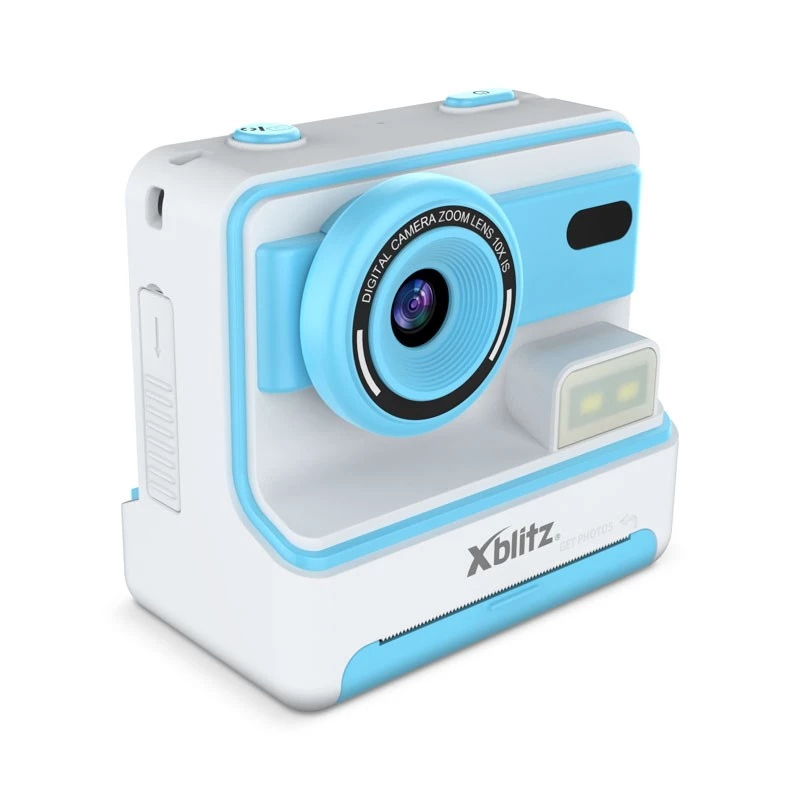 XBLITZ FLASH BLUE momentinė kamera su terminiu spausdintuvu vaikams