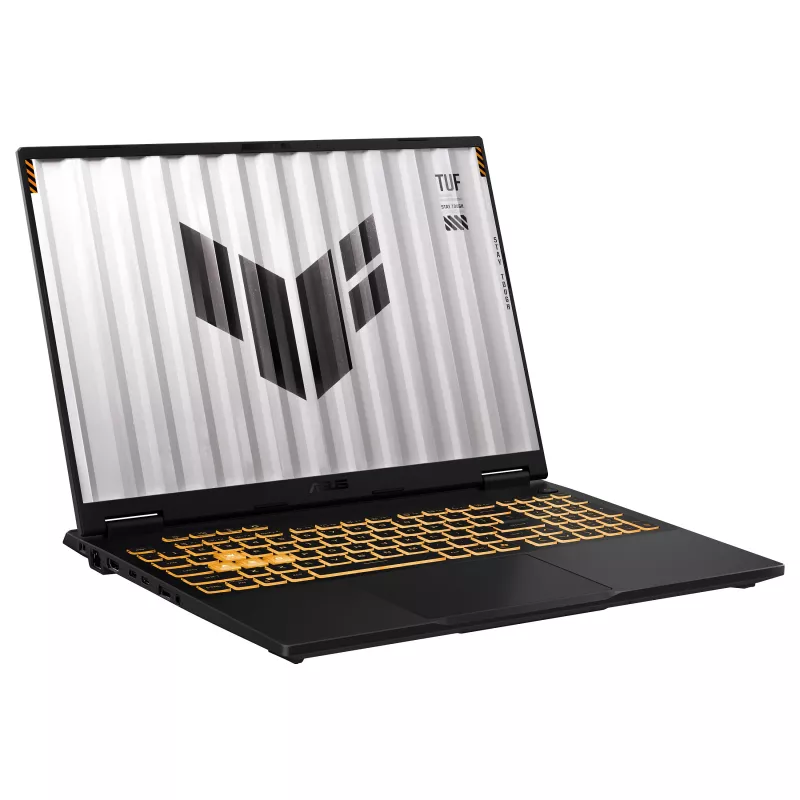 ASUS TUF Gaming F16 FX608JMI-TU290W 16 inch WUXGA 165Hz nešiojamas žaidimų kompiuteris, Intel Core i7-14650HX, 16GB DDR5, 1TB SSD, NVIDIA GeForce RTX 5060, Windows 11 Home, vokiška QWERTZ klaviatūra, Mecha Gray