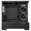 DeepCool CG380U Mid-Tower korpusas, grūdintas stiklas, 3x 120mm ARGB ventiliatoriai, juodas