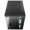 DeepCool CG380U Mid-Tower korpusas, grūdintas stiklas, 3x 120mm ARGB ventiliatoriai, juodas
