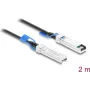 Delock Twinax SFP28 į SFP28 tiesioginio prijungimo kabelis 25 Gbps 2 m