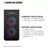 HP OMEN 35L GT16-1491ng stalinis kompiuteris - AMD Ryzen 9 9900X3D, 64 GB DDR5 RAM, 2 TB NVMe SSD, NVIDIA GeForce RTX 5080, Windows 11 Home