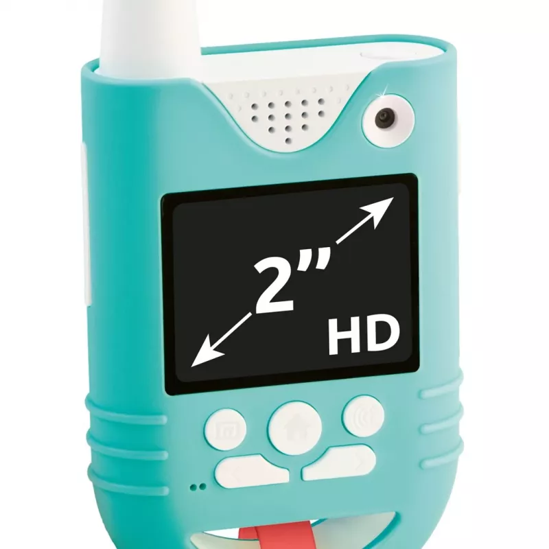 Canal Toys Video Walkie-Talkies (INF042) - 2 vnt., 1,8 inch spalvotas LCD ekranas, iki 200 m atstumas, dvipusis garsas ir vaizdas, vaikams nuo 5 metų