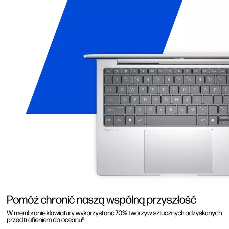 HP EliteBook 8 G1i 16 colių Ultra 7 255U 24GB DDR5 512GB SSD WUXGA IPS 400nits Windows 11 Pro Glacier Silver Aliuminis 3Y OnSite