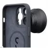 ShiftCam LensUltra Back Cover su objektyvo laikikliu, skirta iPhone 14 Pro Max, MagSafe, juoda