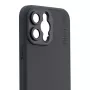 ShiftCam LensUltra Back Cover su objektyvo laikikliu, skirta iPhone 14 Pro Max, MagSafe, juoda