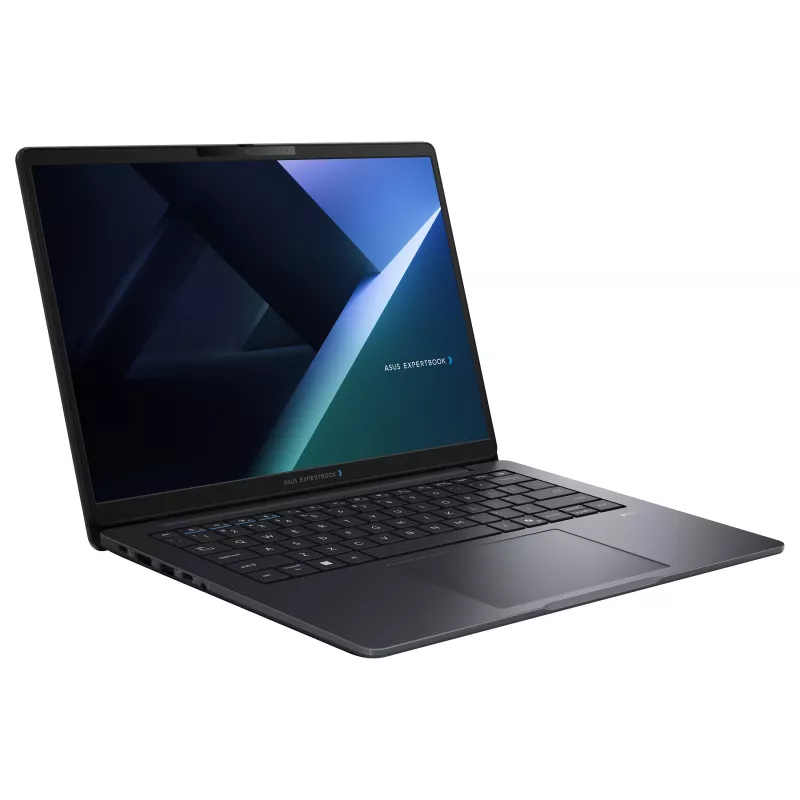 ASUS ExpertBook BM3 BM3406CHA-LY0063X 14 inch nešiojamas kompiuteris - AMD Ryzen 5 7530U - 16GB RAM - 512GB SSD - Windows 11 Pro - Star Black - Vokiška klaviatūra