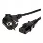 Synergy 21 maitinimo laidas 230V CEE 7/7 Schuko kištukas į IEC-C13 lizdą 1m juodas