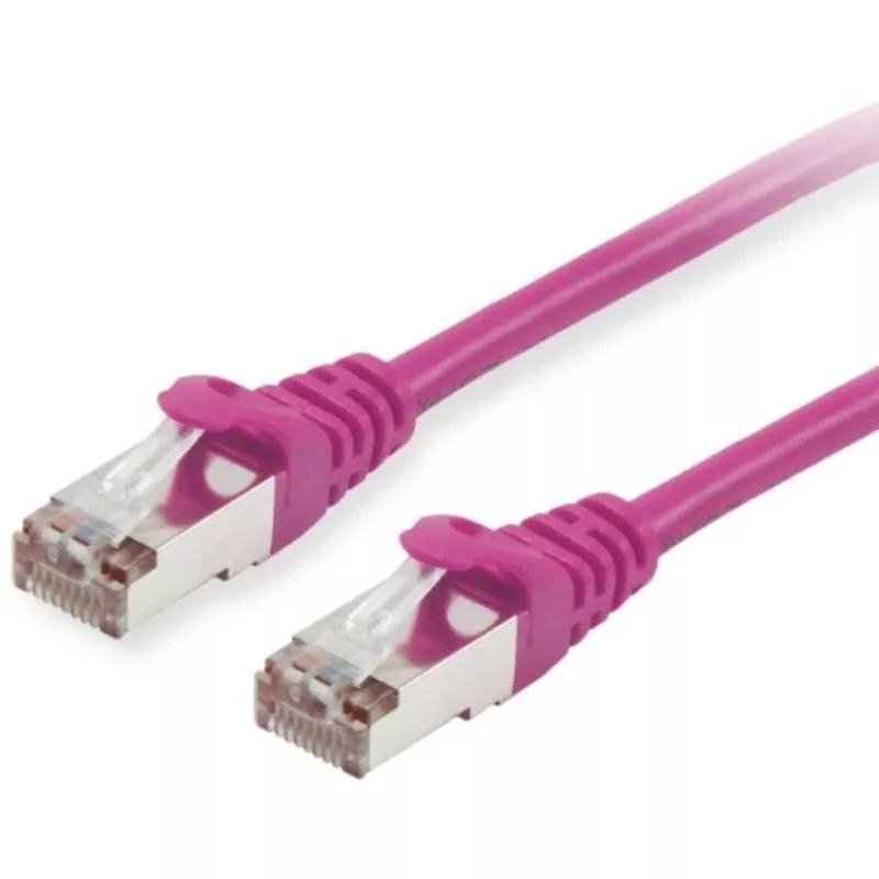 Equip Cat.6 S/FTP Patch Cable RJ-45 (M) į RJ-45 (M) 0,5m Violetinė LSZH