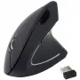 Equip 245110 Vertikali ergonominė belaidė pelė - dešinei rankai - 2,4 GHz - USB imtuvas - juoda