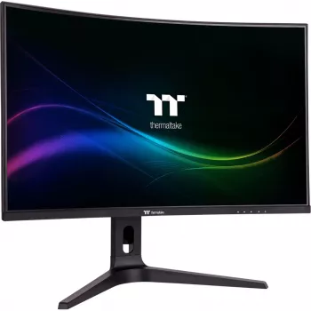 Thermaltake TGM-V32CQ 32 inch lenktas QHD žaidimų monitorius, 170Hz, VA, 1500R, juodas