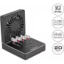 Delock USB 20 Gbps M.2 Docking Station, skirta 4 x M.2 NVMe PCIe SSD su klonavimo ir trynimo funkcija