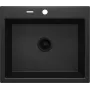 DEANTE 1-Bowl Granite Sink Graphite Metallic Andante