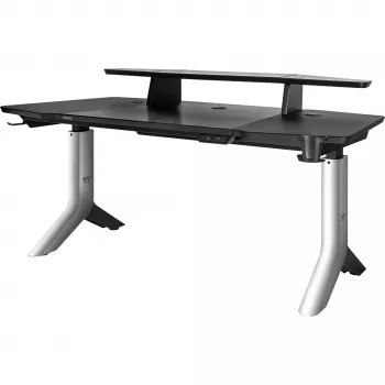 Thermaltake ARGENT P900 Smart Gaming Desk - L-Shape - Electric Height Adjustment - Black