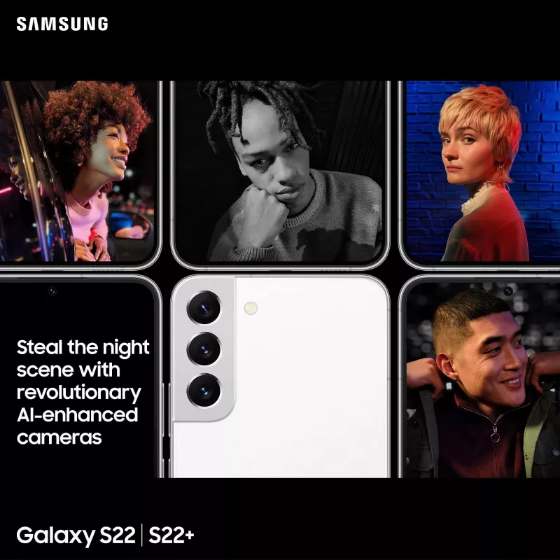 Samsung Galaxy S22 6.1 128GB Phantom Black SM-S901B