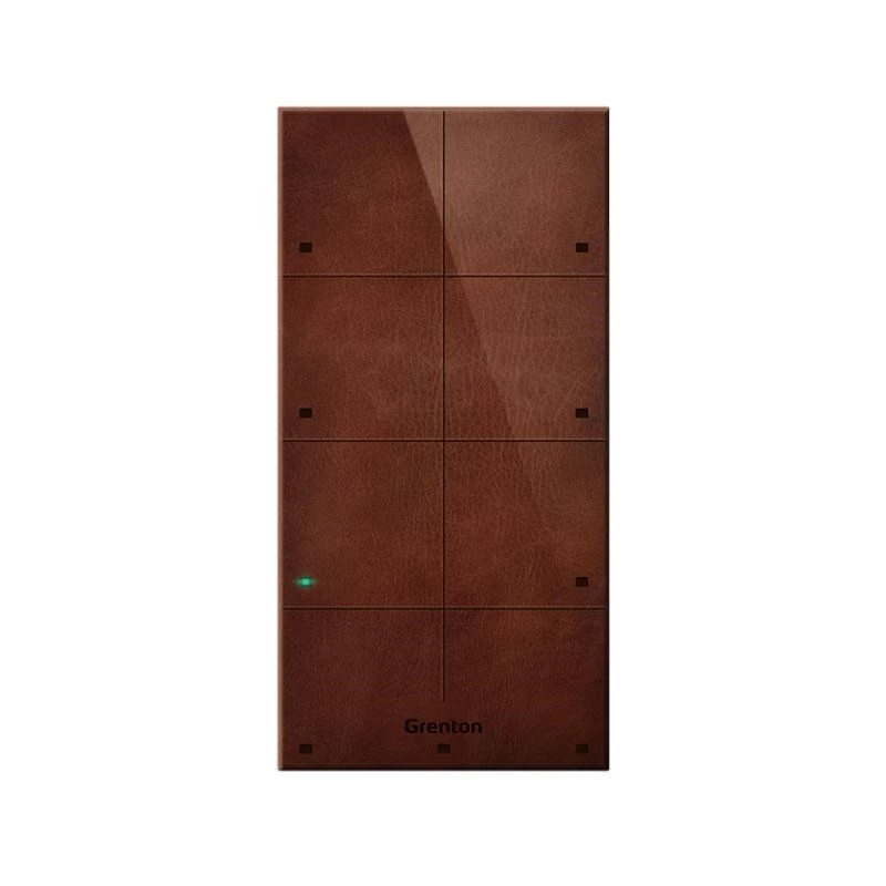 GRENTON Touch Panel 8 Touch Areas TF-BUS Dark Natural Leather