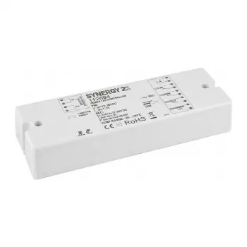 Synergy 21 EOS 10 ZigBee CV LED valdiklis 4 kanalų 100W RGB-W 12V su maitinimo šaltiniu