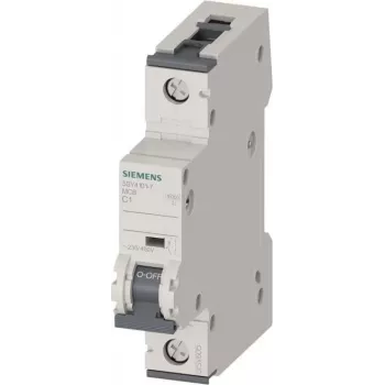 SIEMENS 5SY4101-7 MCB 1A 1-Pole C 6kA Miniature Circuit Breaker