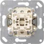 JUNG 506-20U Universalus svirtinis jungiklis, 20 AX, 250 V AC, įleidžiamas, termoplastikas, tik įdėklas