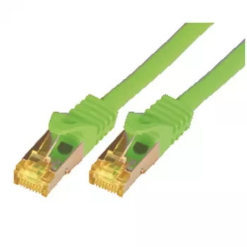 M-CAB CAT7 SFTP RJ45 LSZH 1M GREEN 10GBIT RAW PATCH CABLE
