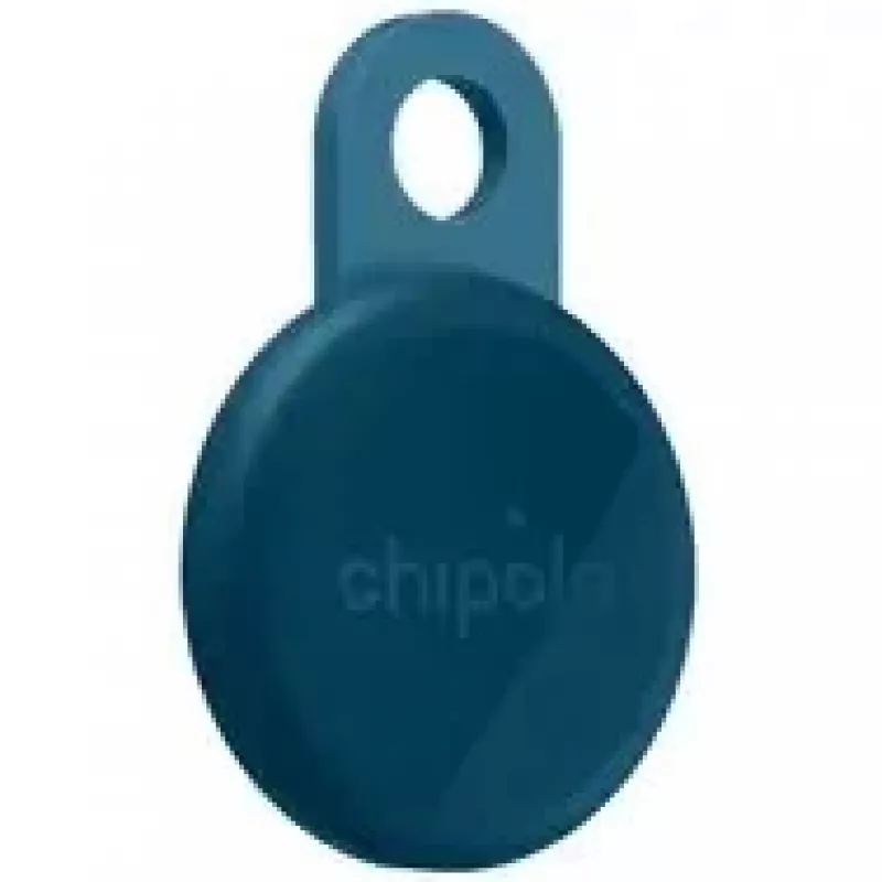 Chipolo LOOP – Įkraunamas Bluetooth sekiklis su silikonine kilpa, skirtas iOS ir Android, Navy