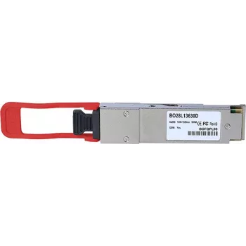 BlueOptics suderinamas Extreme Networks 100G-ER4LT-QSFP40KM QSFP28 siųstuvas-imtuvas, LC-Duplex, 100GBASE-ER4L, vienmodis, 1310nm, 30km, 0-70°C, DDM