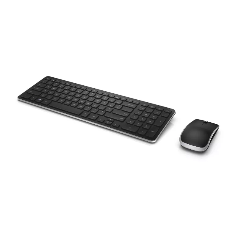 Dell KM714 Wireless Desktop Set - German QWERTZ Layout - Black & Silver