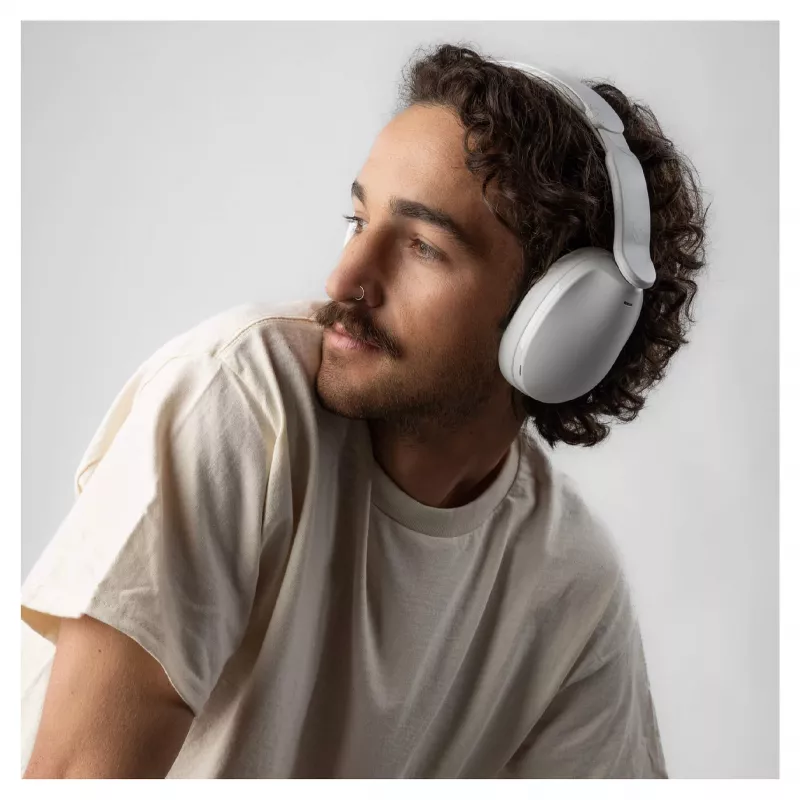 Skullcandy Hesh 360 belaidės ausinės, uždengiančios ausis, Bluetooth 5.0, aktyvus triukšmo slopinimas, balta