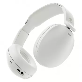 Skullcandy Hesh 360 belaidės ausinės, uždengiančios ausis, Bluetooth 5.0, aktyvus triukšmo slopinimas, balta