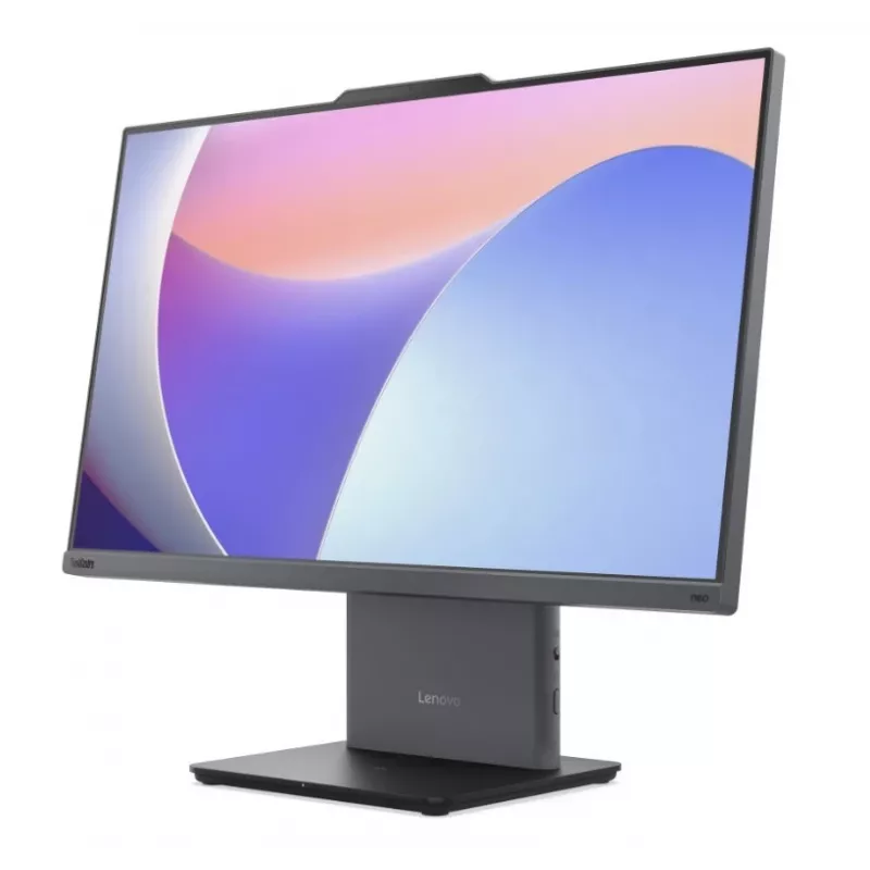 Lenovo ThinkCentre neo 50a 24 Gen 5 All-in-One PC, Intel Core 5 210H, 16GB RAM, 512GB SSD, 23.8 col. FHD ekranas, Luna Grey, Windows 11 Pro