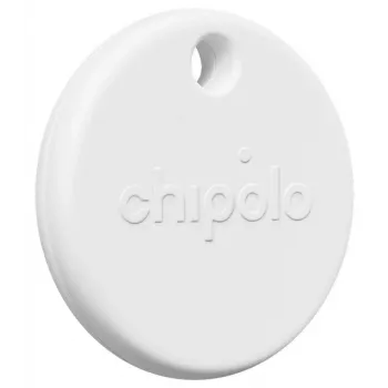 Chipolo POP Universal Finder White - Bluetooth Tracker, skirtas Apple Find My ir Android, IP55