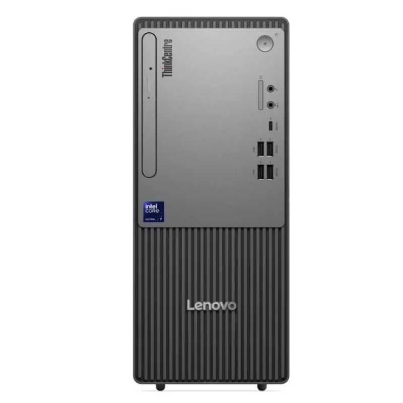 Lenovo ThinkCentre Neo 50t Gen 6 Tower, Intel Core Ultra 3 205, 16GB DDR5, 512GB SSD, Windows 11 Pro, Juoda, 3 metų garantija