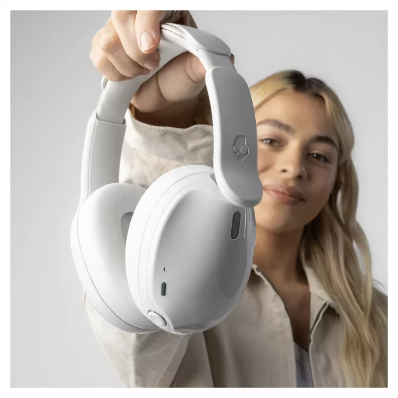 Skullcandy Hesh 540 ANC belaidės ausinės per ausį Bluetooth 5.3 balta ANC 50h