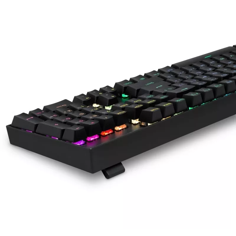 Defender Mirax GK-352 mechaninė žaidimų klaviatūra, Outemu Blue jungikliai, RGB apšvietimas, laidinė USB, juoda