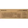 Defender Mirax GK-352 mechaninė žaidimų klaviatūra, Outemu Blue jungikliai, RGB apšvietimas, laidinė USB, juoda