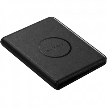 Satechi Vegan-Leather Passport Cover su Find My (Juoda)