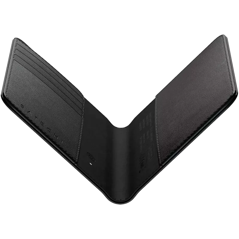 Satechi Vegan-Leather Passport Cover su Find My (Juoda)