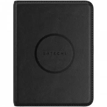 Satechi Vegan-Leather Passport Cover su Find My (Juoda)