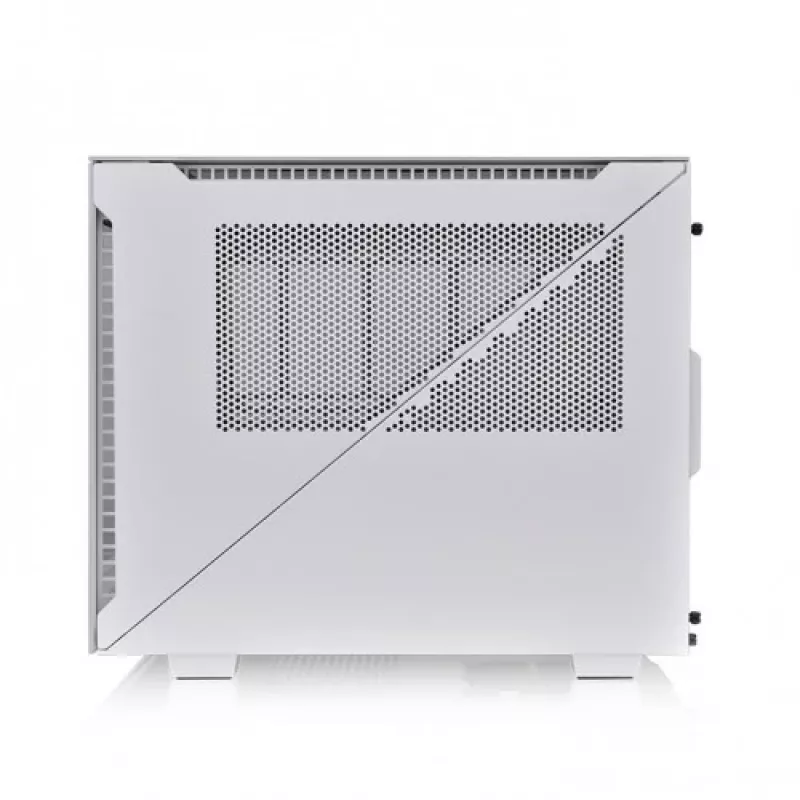 Thermaltake Divider 200 TG Snow Micro Case, White, Tempered Glass