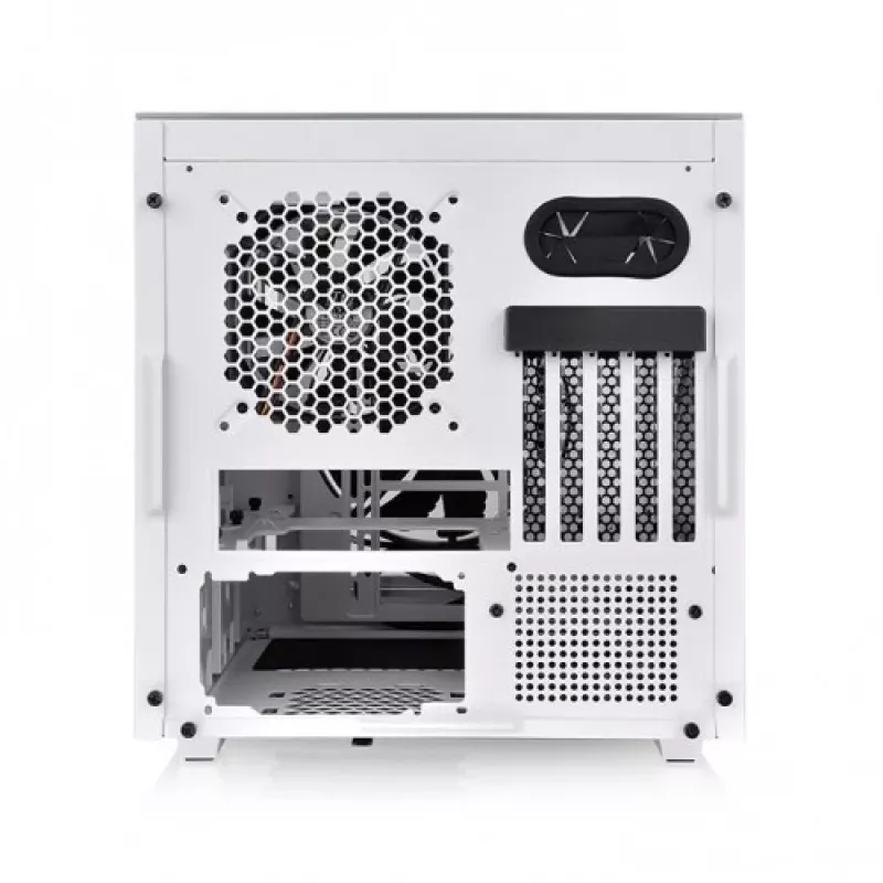 Thermaltake Divider 200 TG Snow Micro Case, White, Tempered Glass