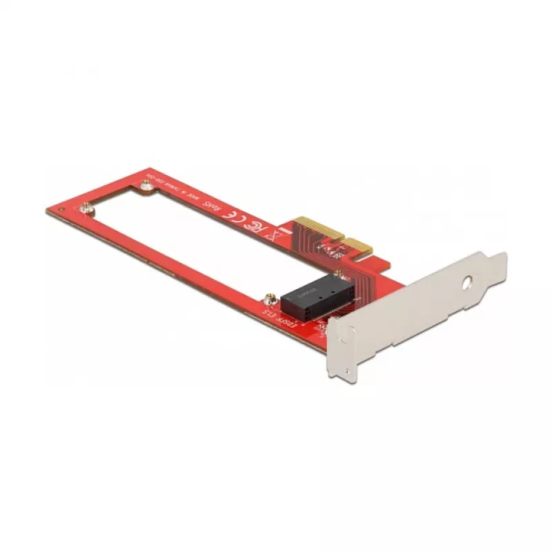 Delock PCI Express x4 Card to 1 x EDSFF E1.S Slot - Low Profile