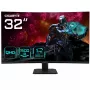 GIGABYTE GS32QC 31.5 colio QHD lenktas žaidimų monitorius - 2560 x 1440, 1500R, 165Hz, 1ms, 300 cd/m², FreeSync Premium, HDR Ready, HDMI 2.0, DisplayPort 1.4