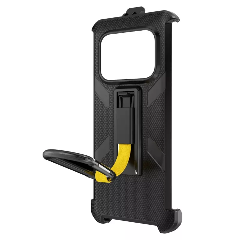 Daugiafunkcinis dėklas, skirtas Ulefone Armor 25T / 25T Pro - juodas