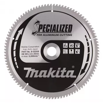 Makita Circular Saw Blade 305x30x100T Specialized Aluminium